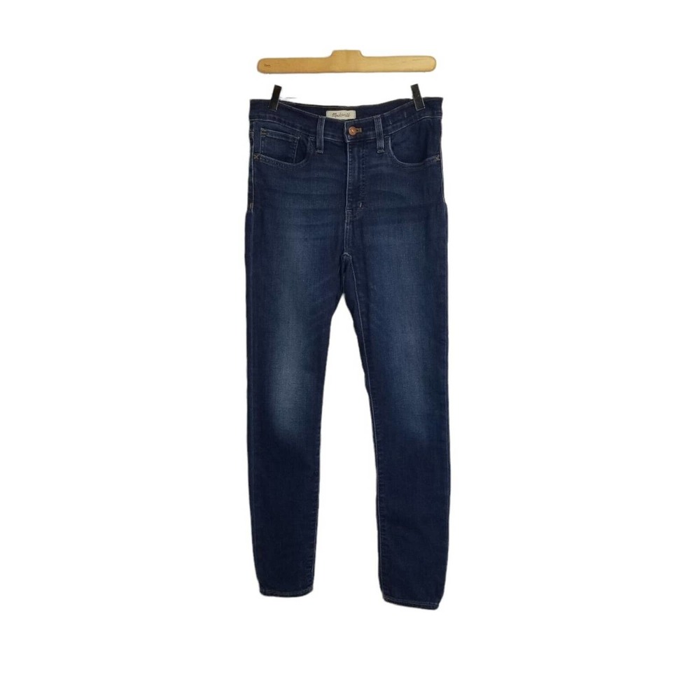 Madewell 9" Mid Rise Skinny Medium Wash Jeans Size 28